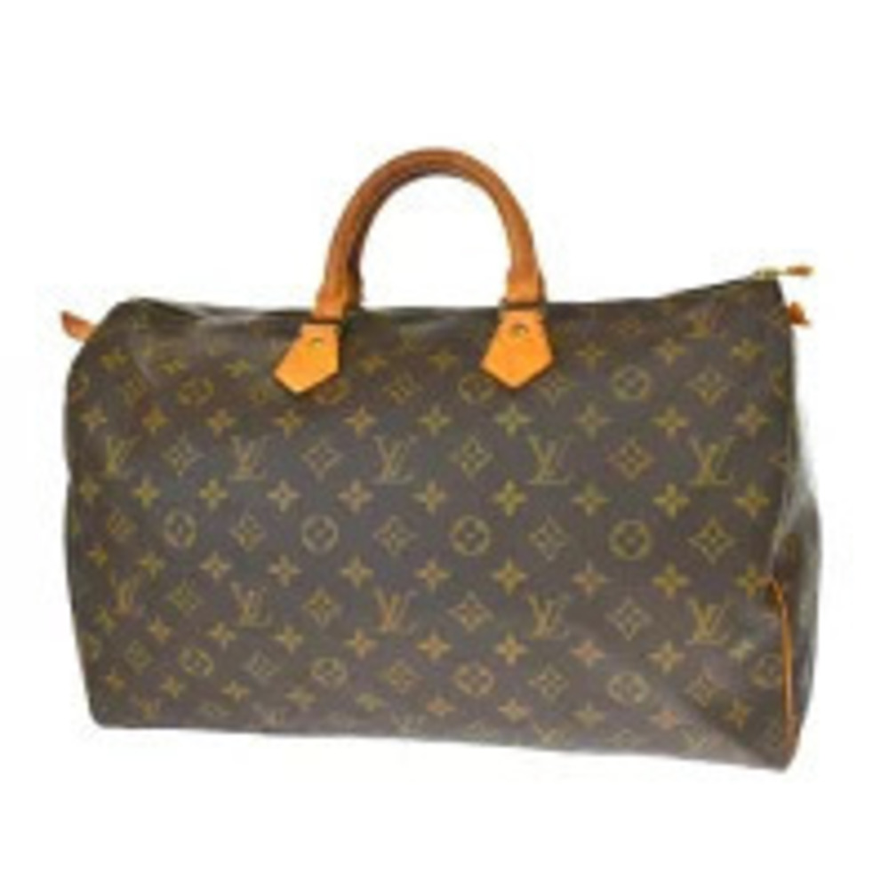 Louis Vuitton Speedy Boston Monogram Leather Brown